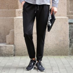 Men's Fashion Slim Jogger Pants Casual  Pockets Sweatpants Trousers