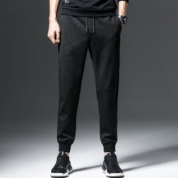 Men's Pocket Beam Foot Trousers Sport Pants
