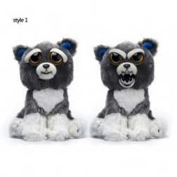 Adorable Stuffed Dog That Turns Feisty With A Squeeze