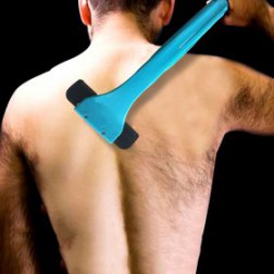 Back Hair Removal and Body Shaver (DIY), Easy to Use Extra-Long Handle for a Close, Pain-Free Shave, Wet or Dry Disposable Razor Blades with Refill Replacement Cartridges Available