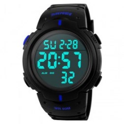 New Men's Watch Multi-Functional Outdoor Sport Electronic Waterproof Watch