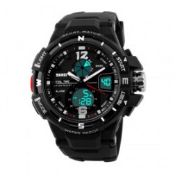 Men's Waterproof Military Sport Watch Multifunction Electronic Wrist Watches Shock Resistant Sports Watch