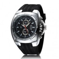 Multifunction Silicone Band Waterproof Outdoor Sport Electronic Watch