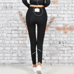 Women's High Waist Pocket Yoga Pants Workout Running Stretchy Fitness Leggings