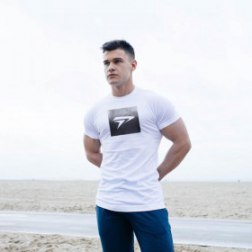 Men's Short Sleeve T-Shirt Sport Cool Running Top