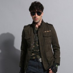 Men Wash Cotton Jackets And Jackets