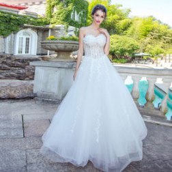 Sexy Lace Sweetheart Sleeveless Evening Dress