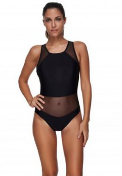 One-Piece Transparent Sexy Swimsuit