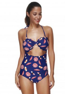 One-piece Sexy Backless Elasticity Bikini Swimsuit