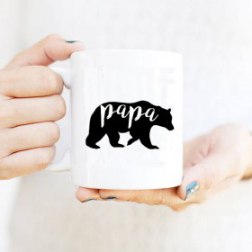 Father's Day Papa Bear Magic Coffee Mug