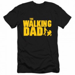 The Walking Dad Short Sleeve Cotton Fathers Day Men's T-Shirt 2018