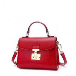 Women's PU Leather Solid Color Shoulder Bag Tote Bag