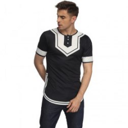 Men's Fashion Casual Printing National Style Short Sleeve T-Shirt