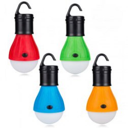 Mini Portable Lantern Tent Light LED Lamp Emergency Lamp Waterproof Hanging Hook Flashlight