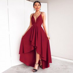 Sexy V-neck Sling Dress