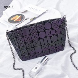 Shoulder Bags Laser Rhombic Geometric Package Crossbody Hologram Purse
