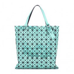 Fashion Geometric Plaid Tote Bag PU Leather Shoulder Bag Top-handle Handbags Large