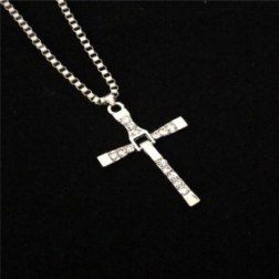 Men's Pendants Necklaces Fashion Men Classic Cross Pendant Necklace