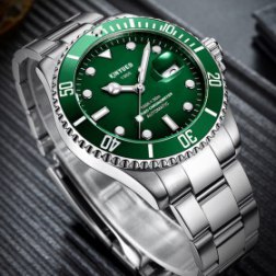 Men's Fully Automatic Watch Stainless Steel Belt Mechanical Watch