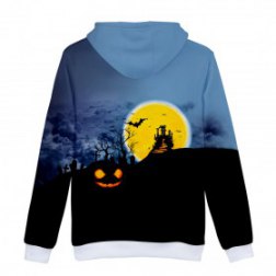 Men's 3D Print Casual Long Sleeve Pullover Hoodie