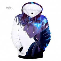 Fashion Men's 3D Print Casual Long Sleeve Pullover Hoodie