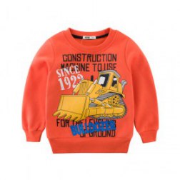 Boy's Fashion Casual Long Sleeves Top