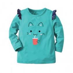 Girl's Thicken Long Sleeves Top