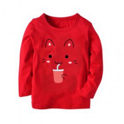 Girl's Long Sleeves Pullover Top