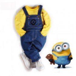 Boys 2 Piece Long Sleeve Top and Denim Pants Set