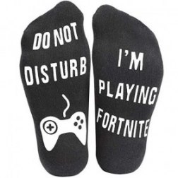 Unisex Men Cotton Socks do not disturb Letter Print Skateboard Sock 2018 Christmas New Hot Funny Socks autumn Winter Crew socks