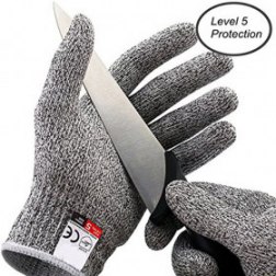 Anti-cut Handschuhe Sicherheit Cut Proof Stichsichere Edelstahl Draht Metall Mesh Küche Butcher Cut-Beständig Sicherheit handschuhe