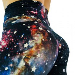 Starry Sky Print Legging Yoga Pants