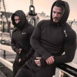 Men's Sports Running Training Pullover Hoodie