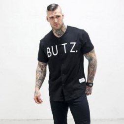 Men's Short Sleeves V-neck Gym Running T-shirt