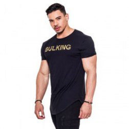 Men's Soft Stretchy Short-Sleeve Athletic Muscle T Shirt