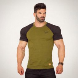 Men's Workout Short Sleeve Gym Training T Shirt