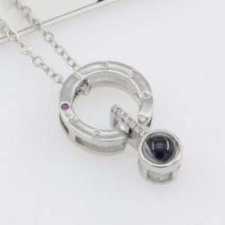 Women's Fashion Silver Alloy Pendant Necklace
