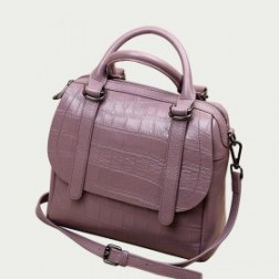 Women's Genuine Leather Tote Shoulder Bag