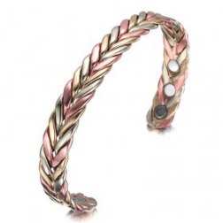 Aurora-Pure Copper Bangles Benefit for Women Magnetic Therapy