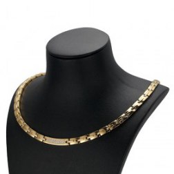 Vienna-Prevent Allergies Stainless steel Bio Energy Magnetic Necklace