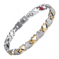 Heart to Heart-Fashion Power Energy Weight Loss Womens Magnetic Bracelets Arthritis