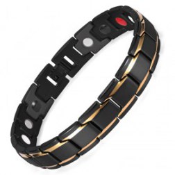Super Hero- 4 in 1 Stainless Steel Bio Energy Magnetic Bracelets for Pain Arthritis