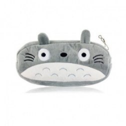 20cm Approx Totoro Plush Toy Bag Plush Cover Coin Bag Purse