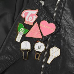 Kpop Fandom Metal Badge