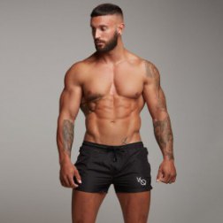 Summer Men Gyms Fitness Bodybuilding Shorts