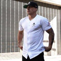 Men Fitness Bodybuilding Streetwear Male Tee