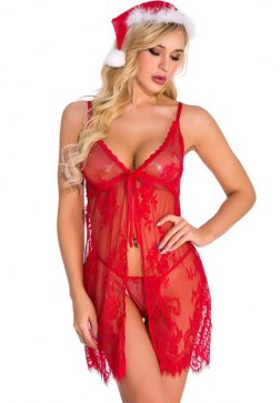 Sweet Festive Treat Lingerie Costume