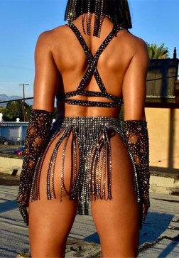 Nova Rhinestone Skirt