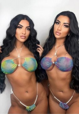 Dream Girl Rhinestone 2 Piece Dance Set