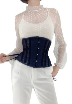 Women's Mesh Waist Cincher Underbust Corset
